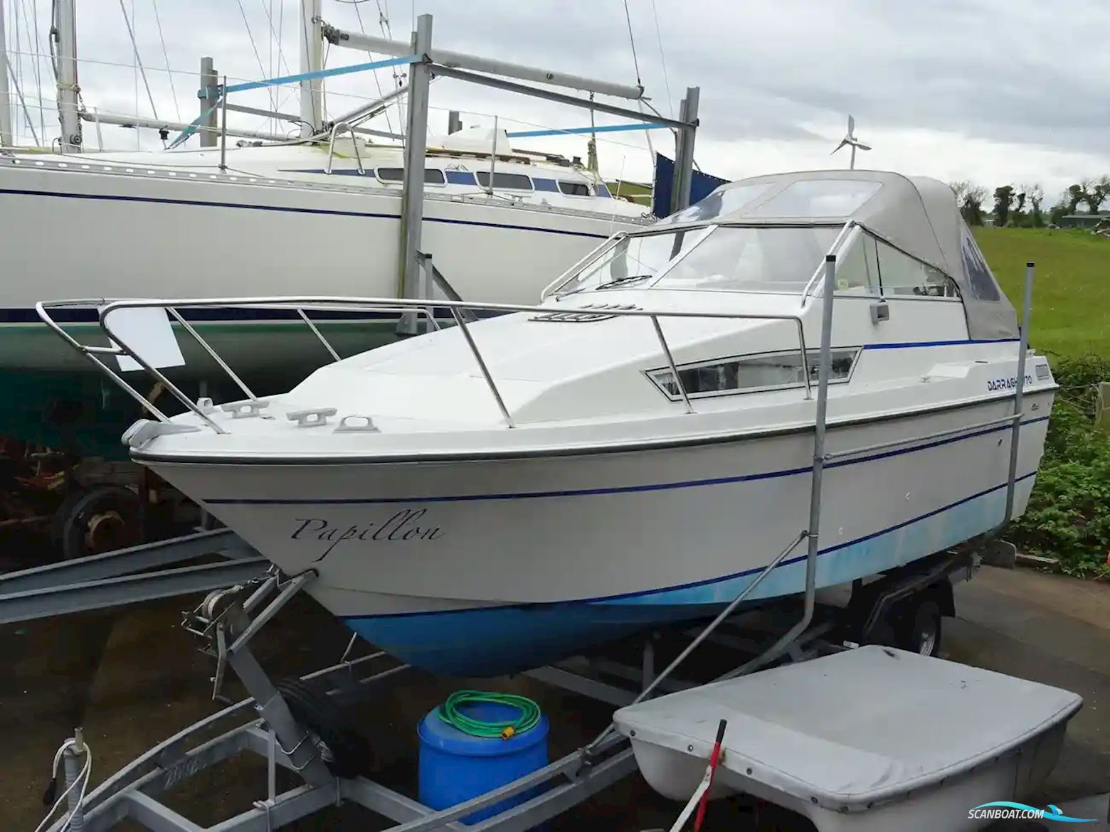 Darragh Falcon 770 Motorbåd 1989, med Mercruiser motor, England