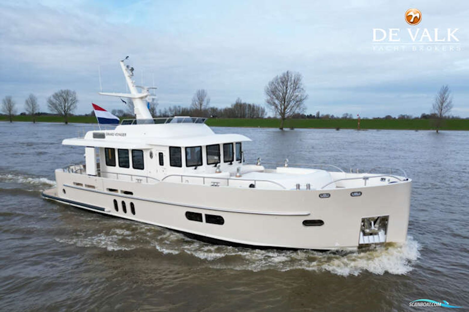 de Alm Grand Voyager 65 Motorbåd 2024, med Volvo penta motor, Holland