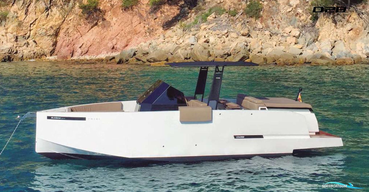De Antonio Yachts D28 Open Motorbåd 2024, med Mercury Four Stroke V-6 motor, Spanien