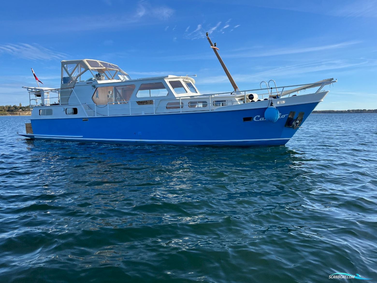 De Ruiter Grand Star 13.25 Motorbåd 1980, med Mitsubishi S6S motor, Danmark