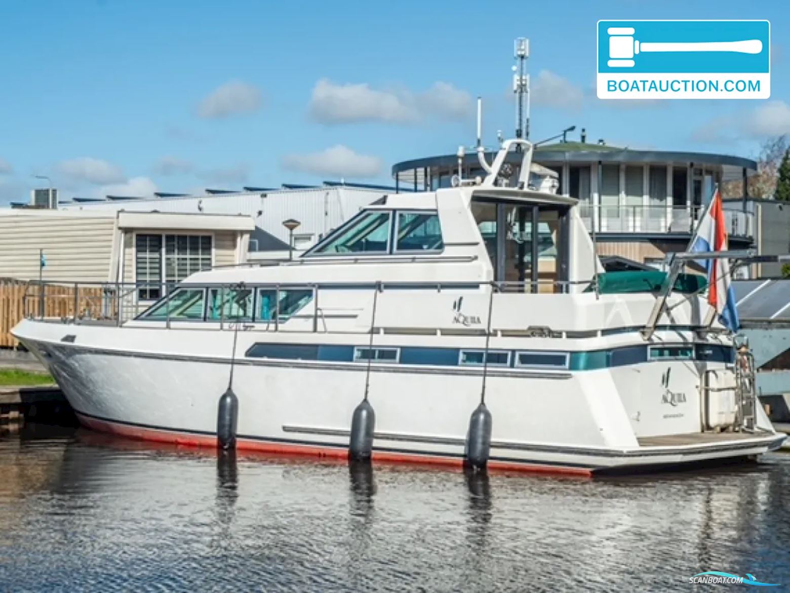 De Vries Lentsch 14.80 Pilothouse Motorbåd 1991, med Ford motor, Holland