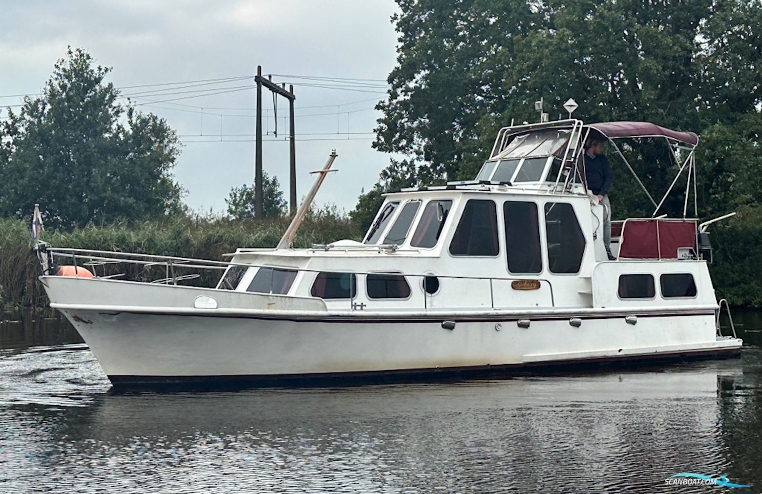 De Vries Lentsch Gsak Motorbåd 1978, med Timray motor, Holland