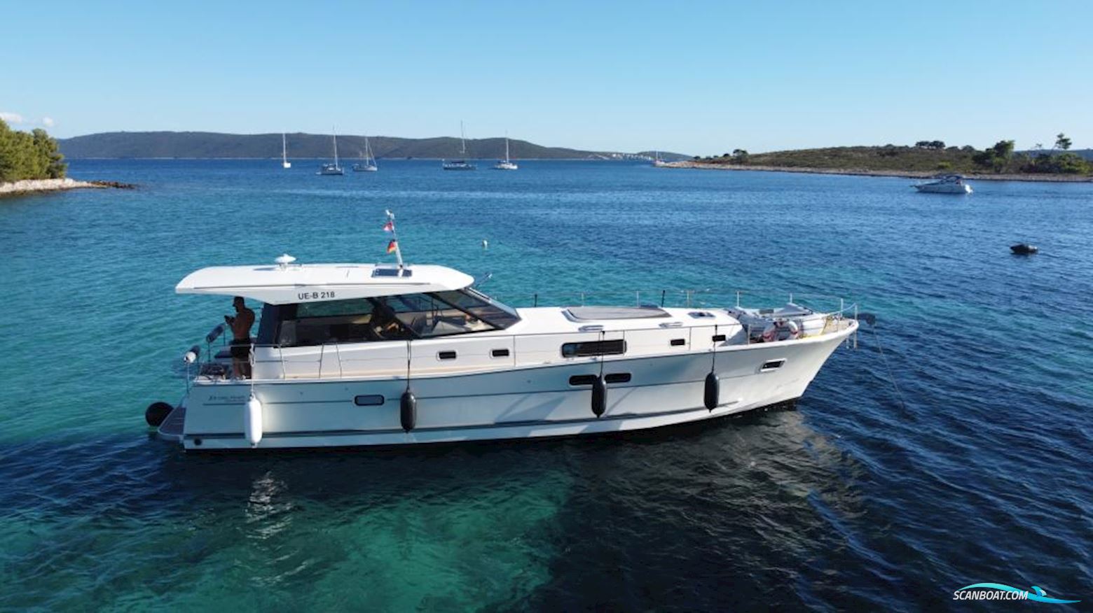 Delphia Escape 1350 Motorbåd 2015, med Nanni motor, Kroatien