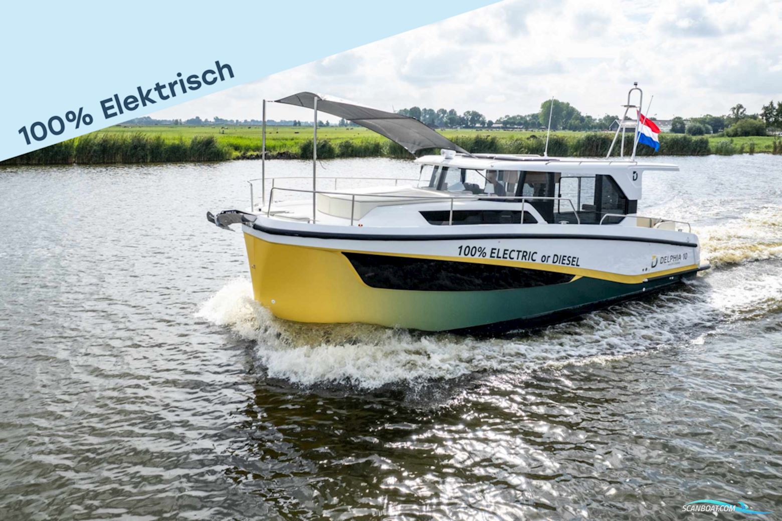 DELPHIA YACHTS 10 Sedan Electric Motorbåd 2026, Holland