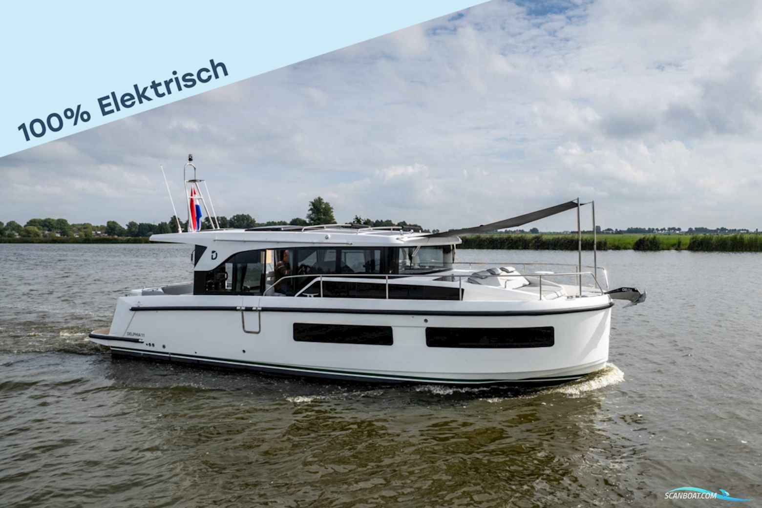 DELPHIA YACHTS 11 Sedan Electric Motorbåd 2026, Holland