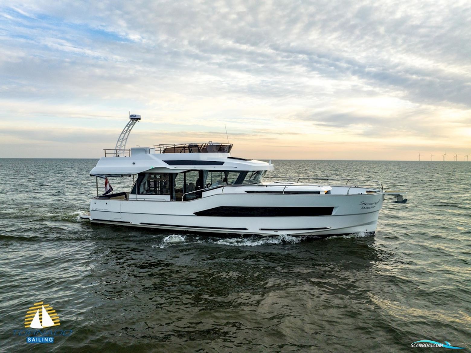DELPHIA YACHTS 12 Flylounge Motorbåd 2026, med Nanni/ Volvo Penta/ Yanmar motor, Holland