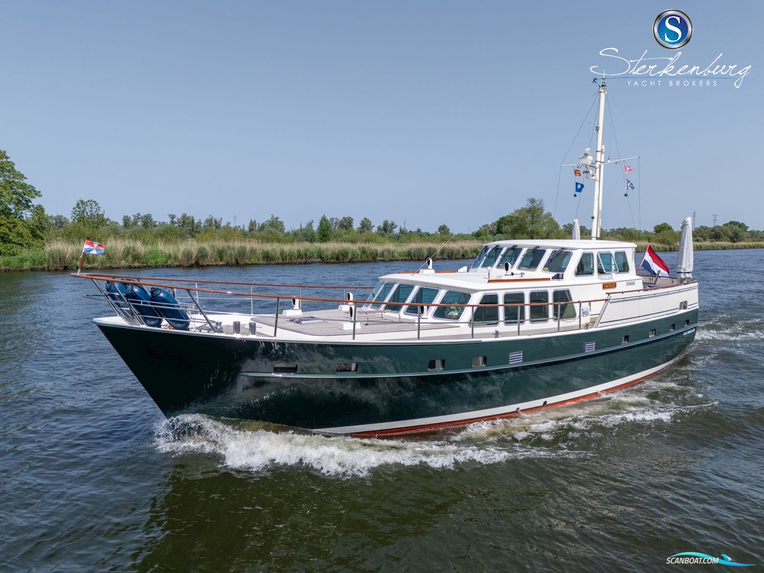 Doggersbank 58 Motorbåd 1995, med 2 motor, Holland