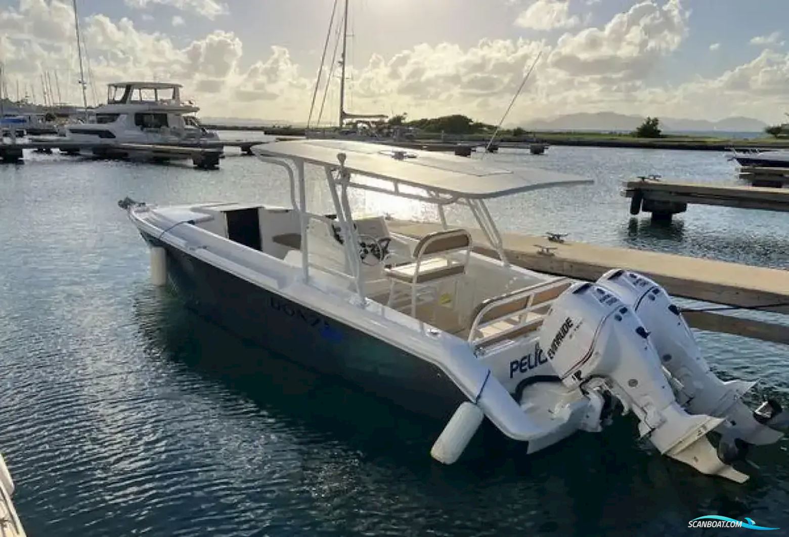 Donzi ZF 33 Motorbåd 1989, med Evinrude motor, Virgin Islands