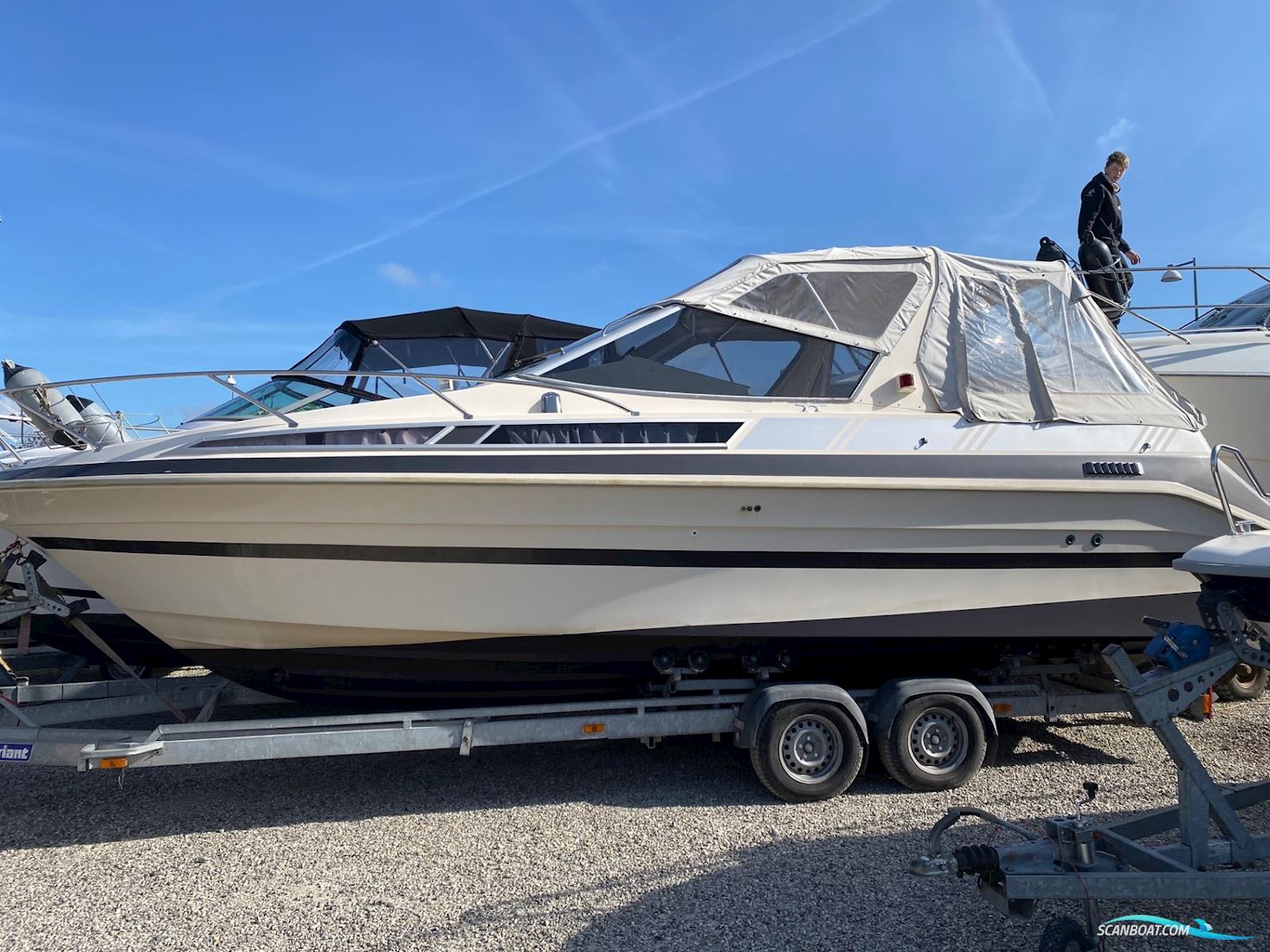 Draco 2700 Motorbåd 1990, med Volvo Penta D4 - 260 motor, Danmark