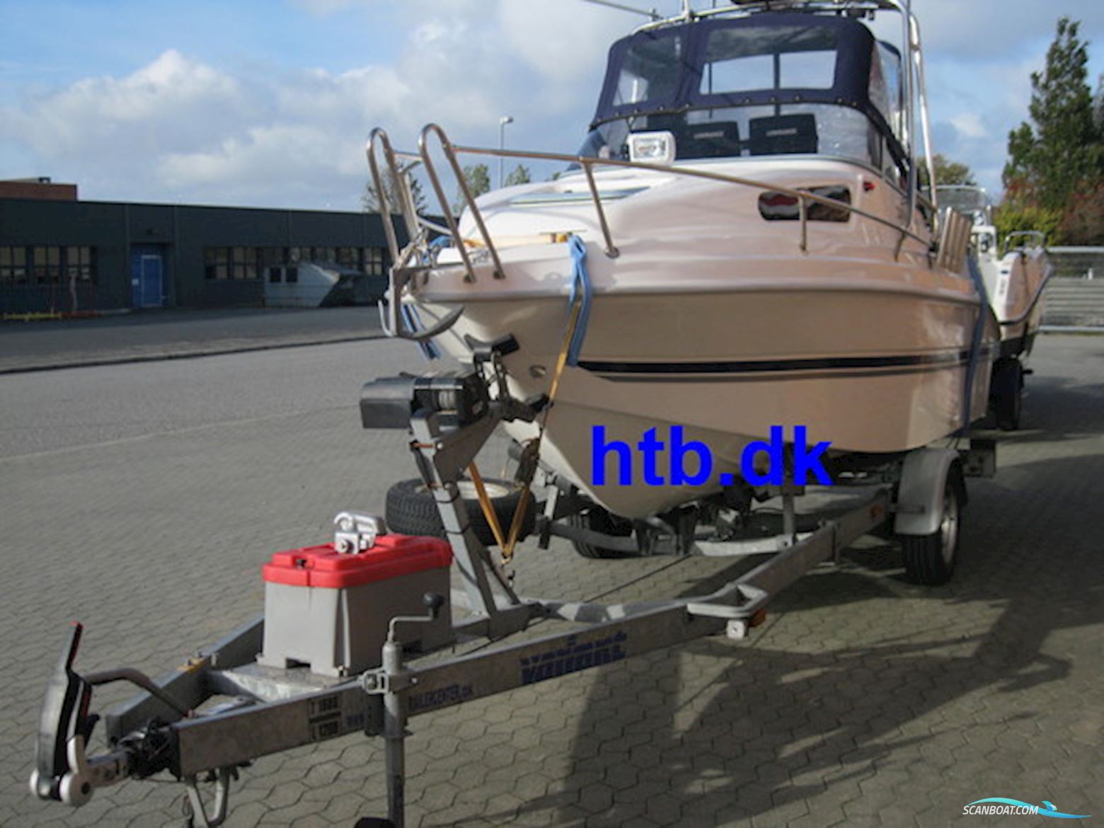 Drago 550 Fiesta m/Yamaha F100 hk 4-Takt - Solgt !