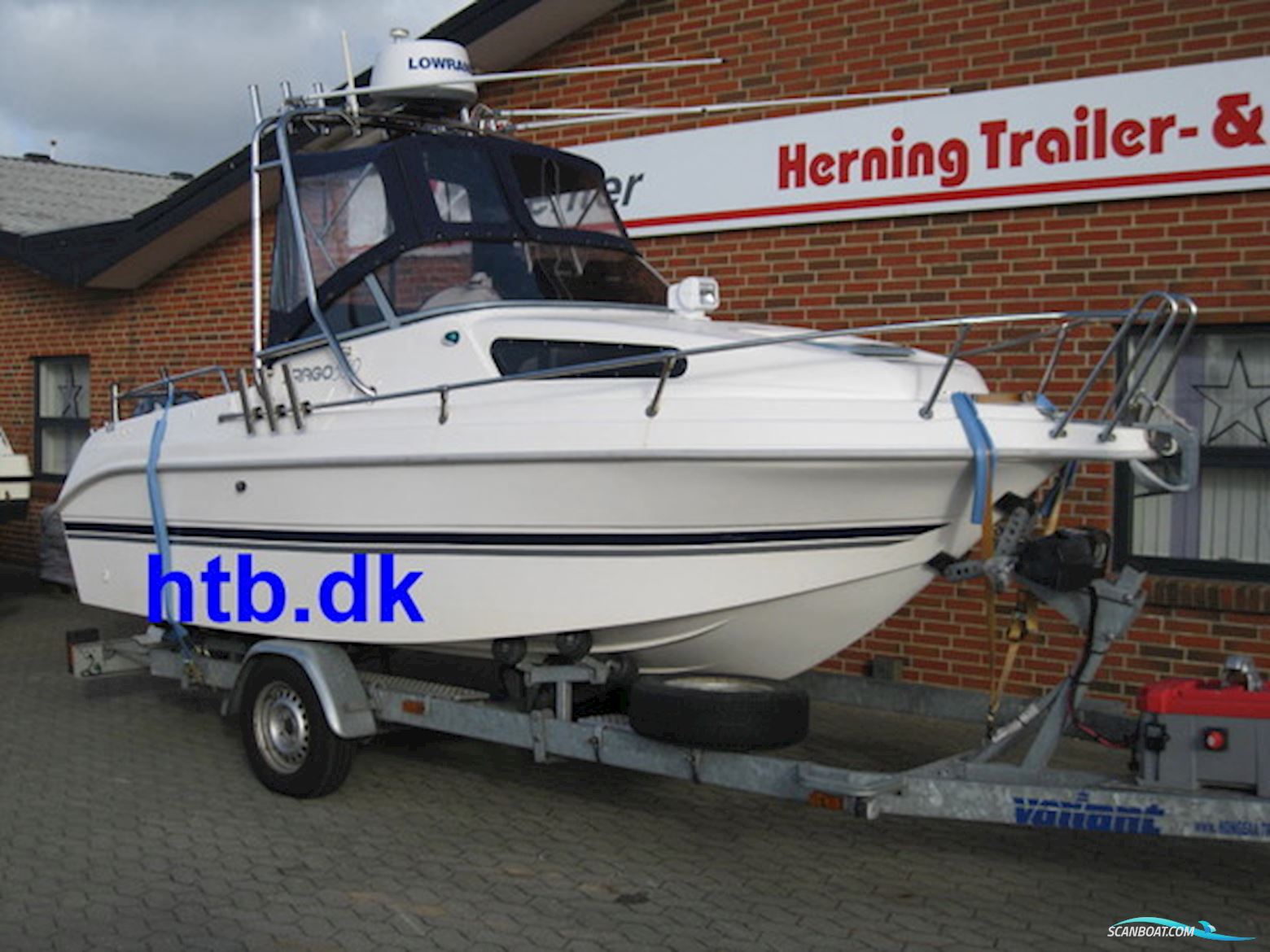 Drago 550 Fiesta m/Yamaha F100 hk 4-Takt - Solgt !