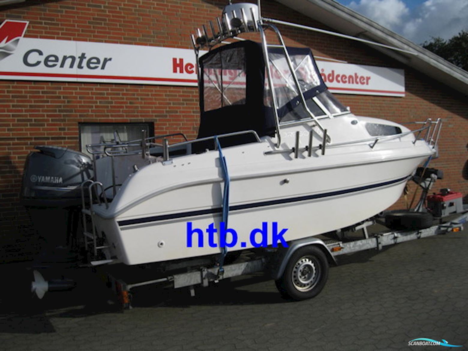 Drago 550 Fiesta m/Yamaha F100 hk 4-Takt - Solgt !