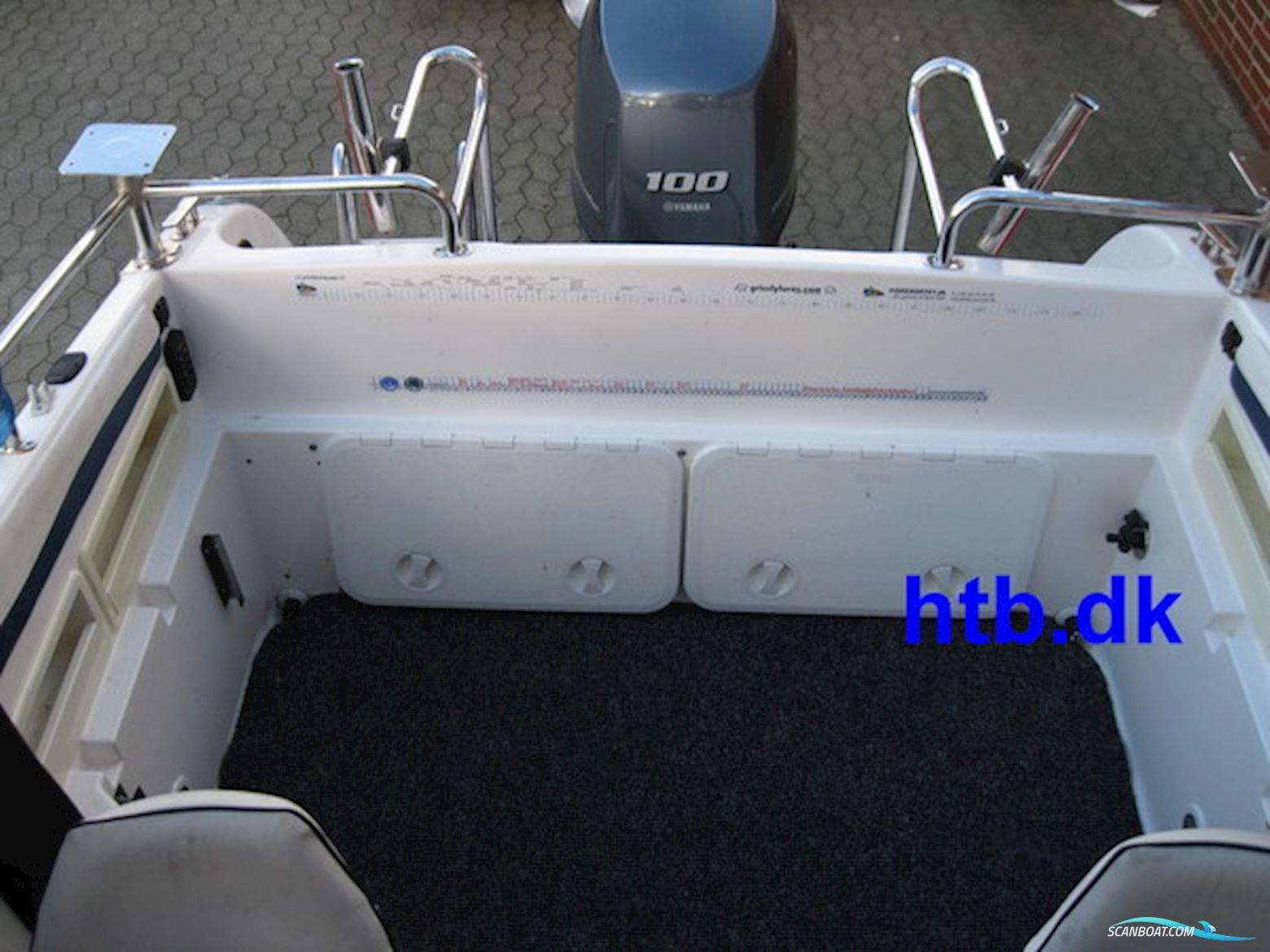 Drago 550 Fiesta m/Yamaha F100 hk 4-Takt - Solgt !