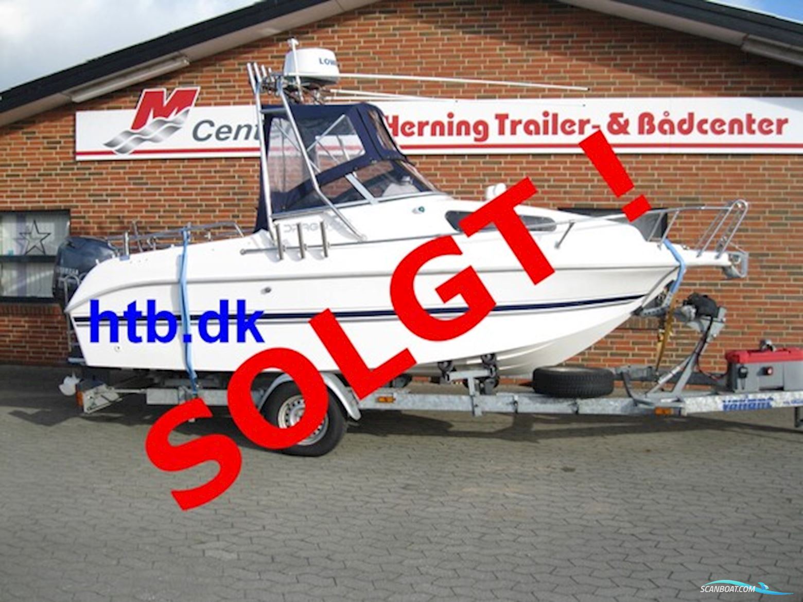 Drago 550 Fiesta m/Yamaha F100 hk 4-Takt - Solgt ! Motorbåd 2008, med Yamaha motor, Danmark