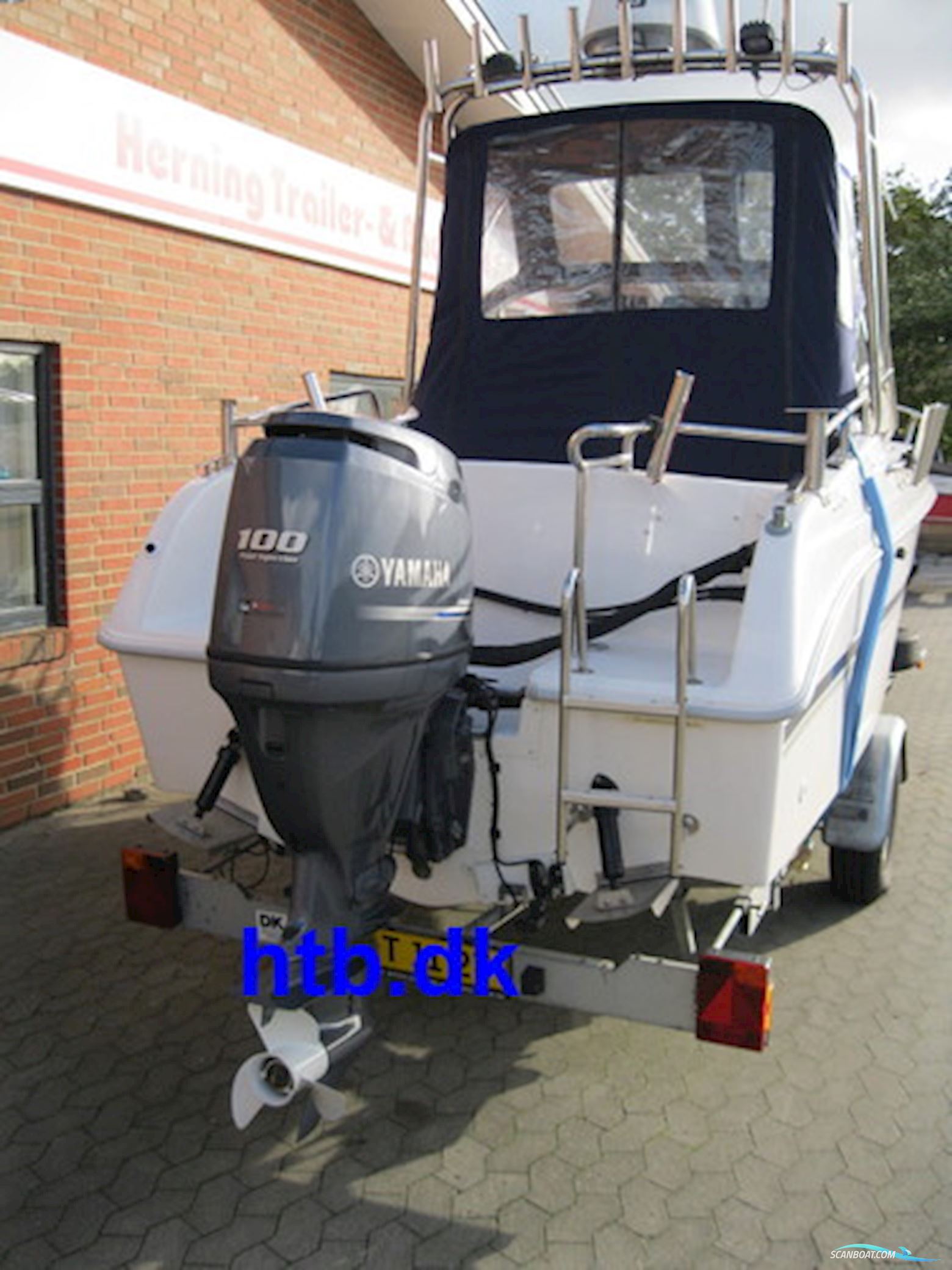 Drago 550 Fiesta m/Yamaha F100 hk 4-Takt - Solgt !