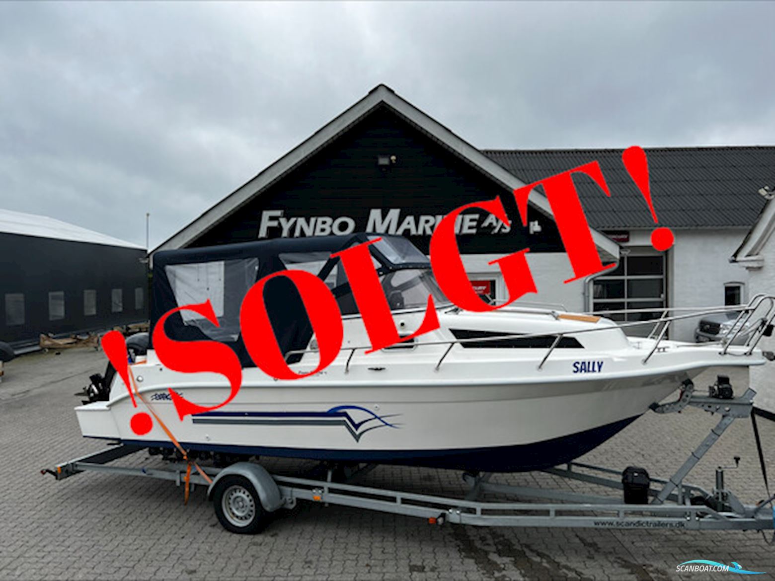 Drago 690 Aft. Cabin - Mercury F150 SeaPro...SOLGT Motorbåd 2004, med Mercury motor, Danmark