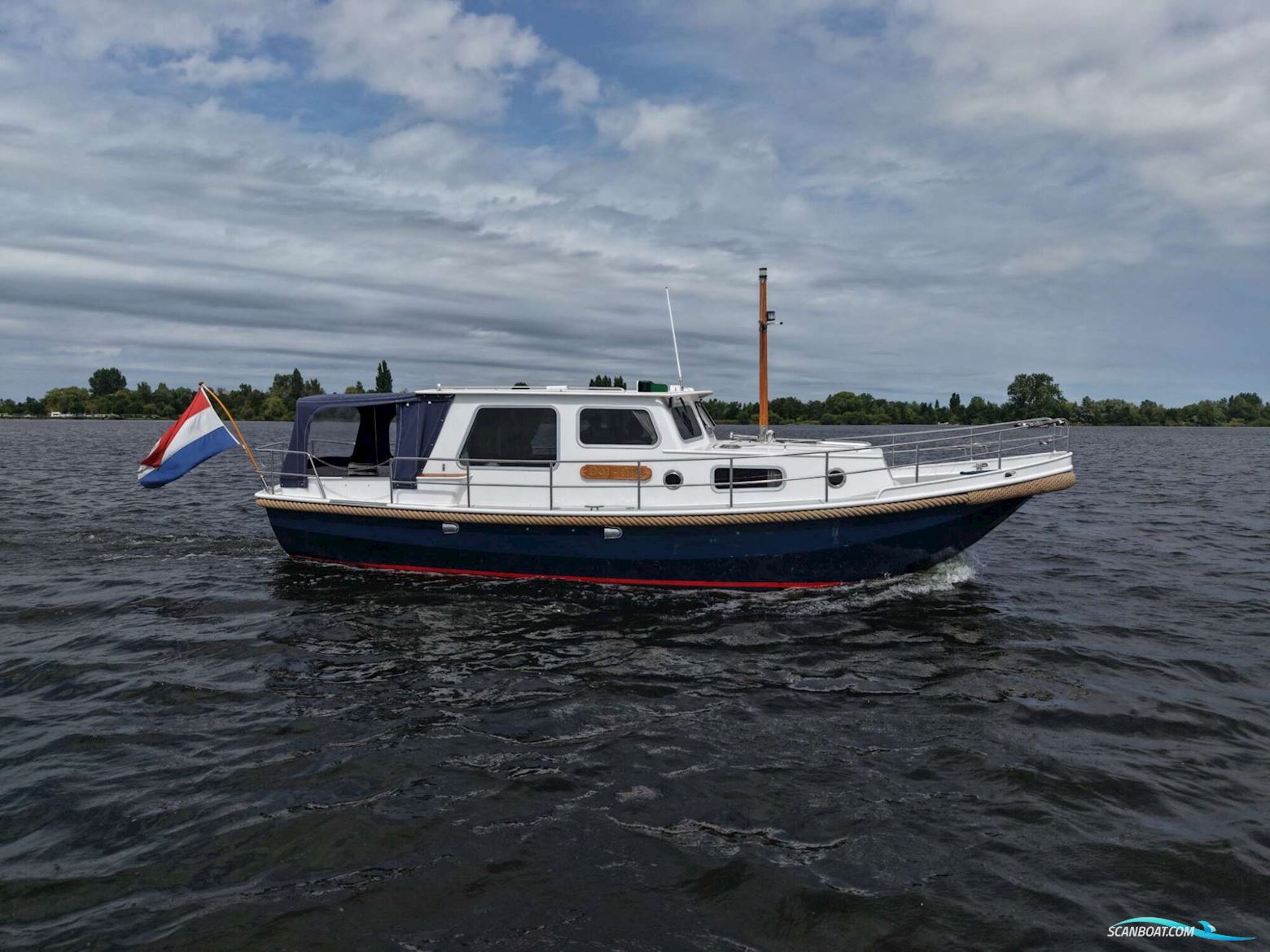 Duet Vlet 9.60 OK Motorbåd 1998, med Vetus Peugeot motor, Holland