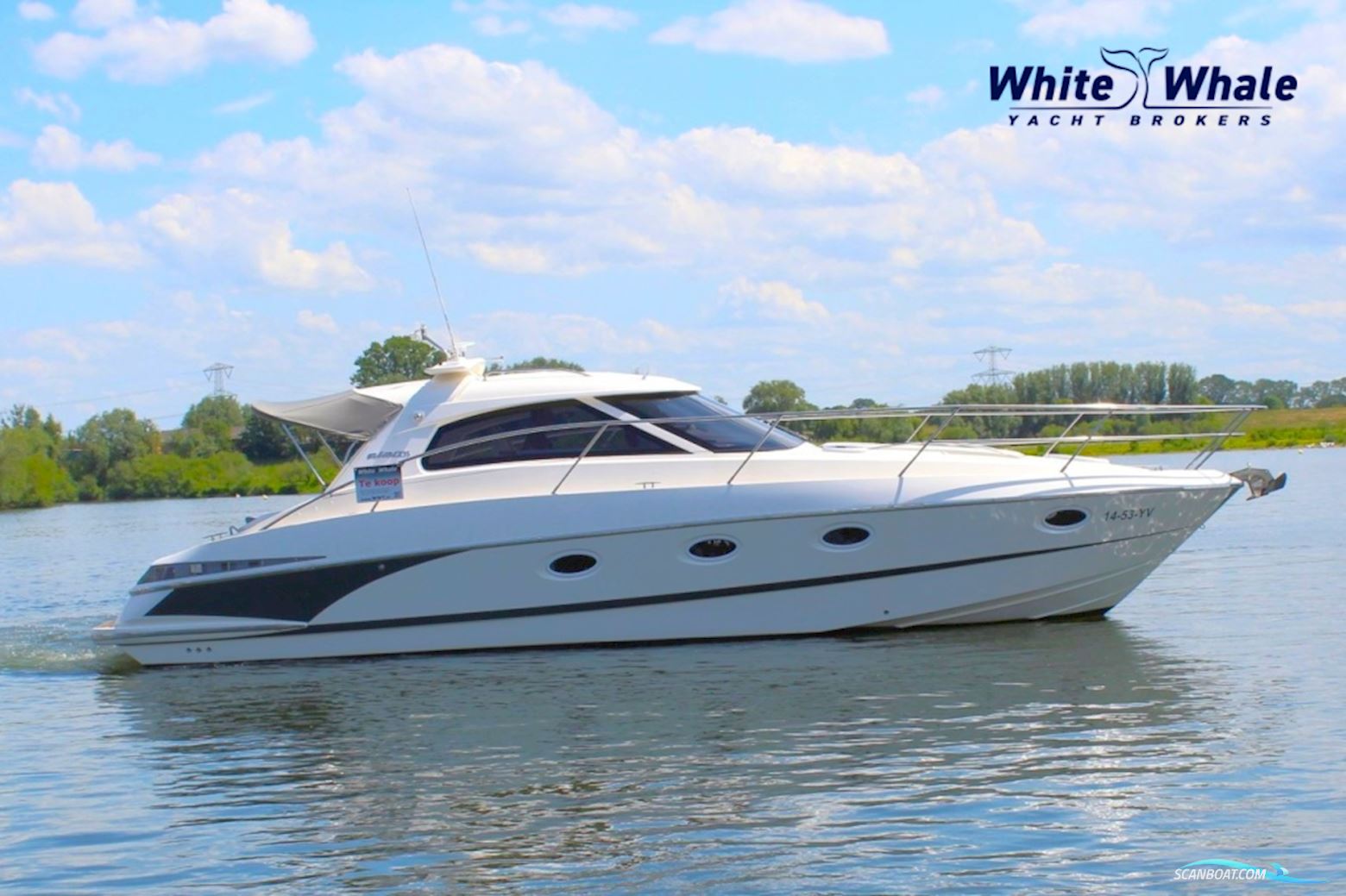 Elan 35 HT Power Motorbåd 2004, med 2x Volvo Penta motor, Holland