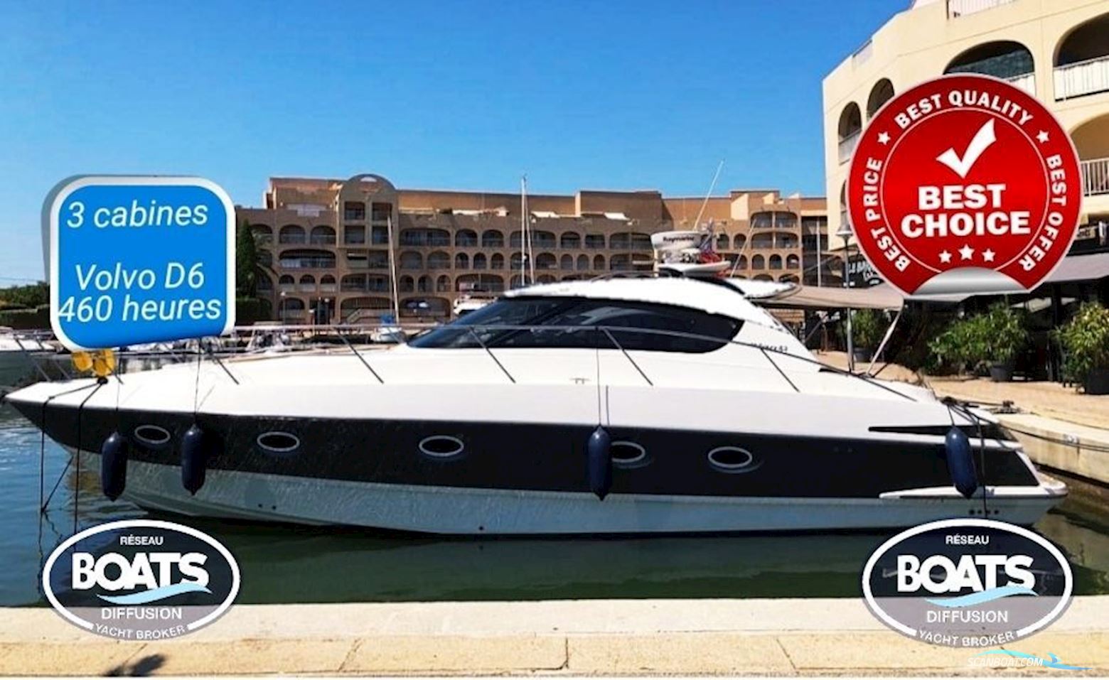 Elan Power Yachts ELAN Power 42 HT Motorbåd 2006, med VOLVO motor, Frankrig
