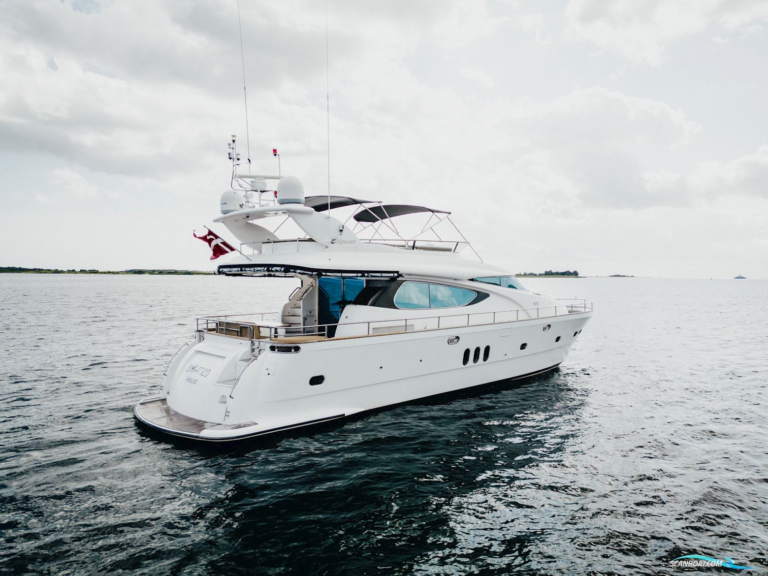 Elegance 64 Motorbåd 2006, med 2 x Man V12-1360 CR motor, Danmark