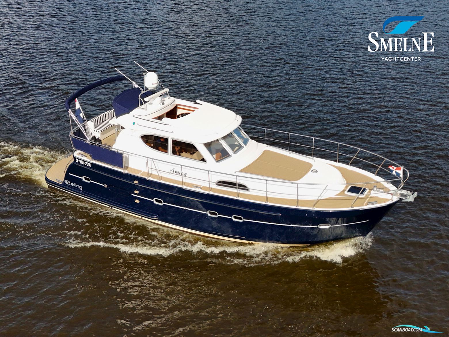 Elling E3 Ultimate Motorbåd 2015, med Volvo Penta, D6 motor, Holland