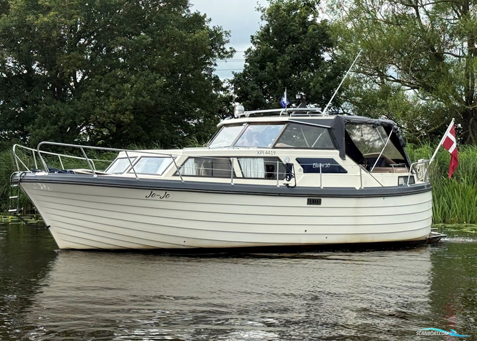 Elwaro 30 HT Motorbåd 1978, med Fors Sabb motor, Holland
