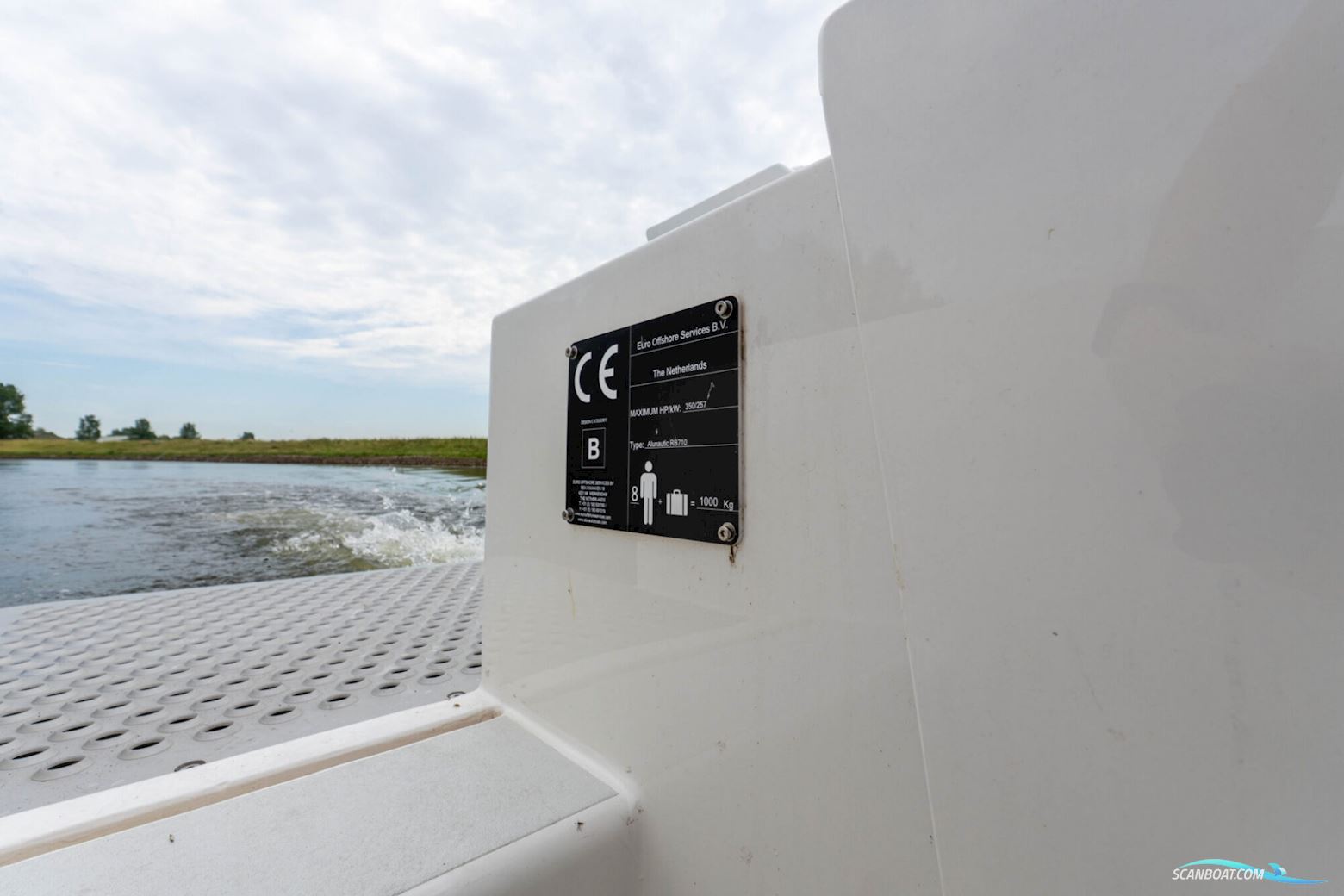 EO Workboats Alunautic 7.10 Yacht Tender