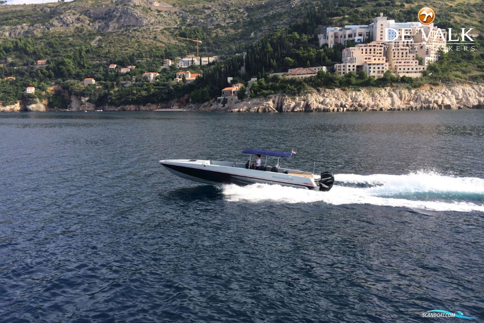 Fabio Buzzi 38 Motorbåd 2008, med Mercury motor, Spanien