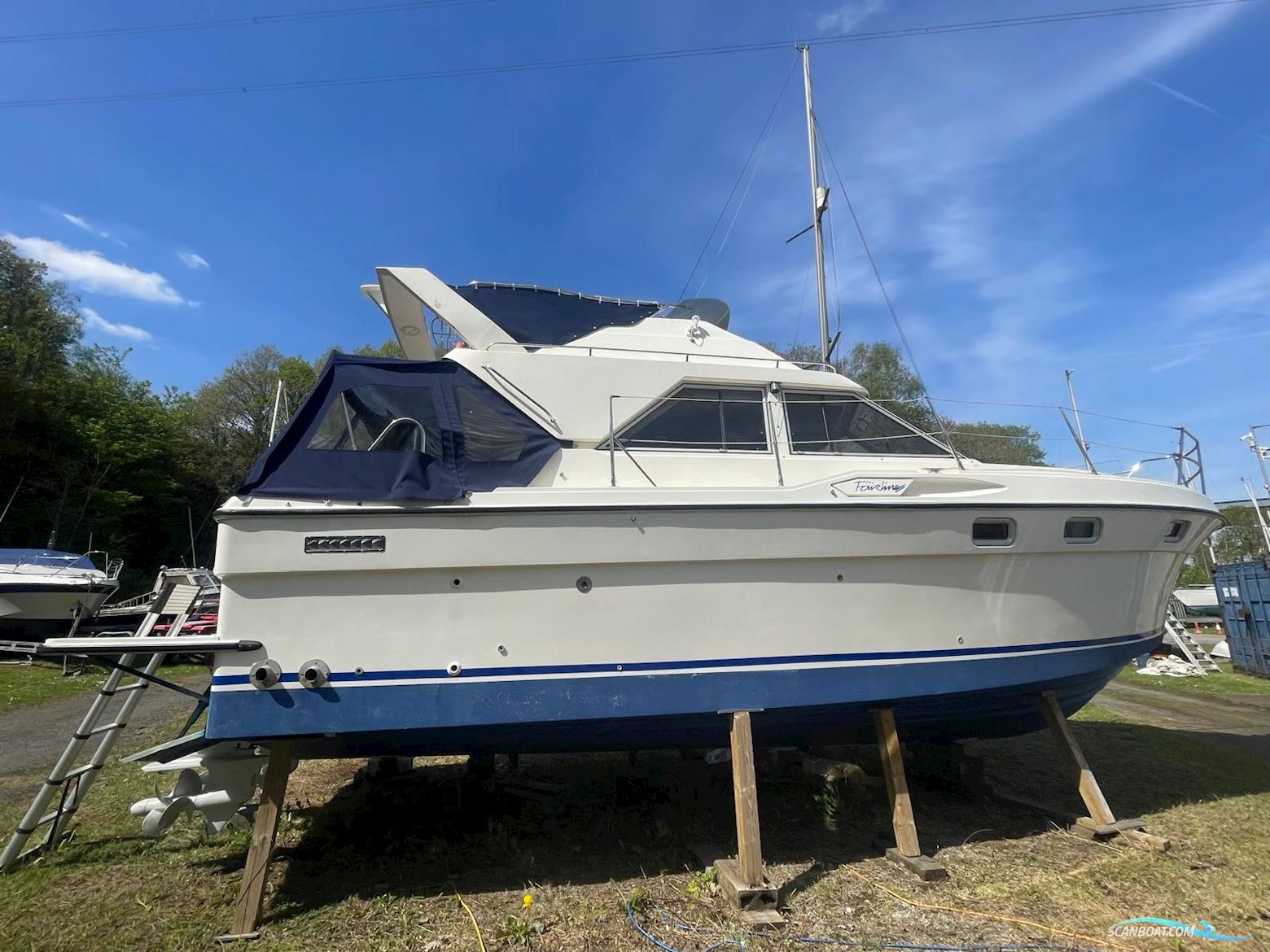 Fairline Corniche Motorbåd 1989, med Volvo GM 6.2 motor, England