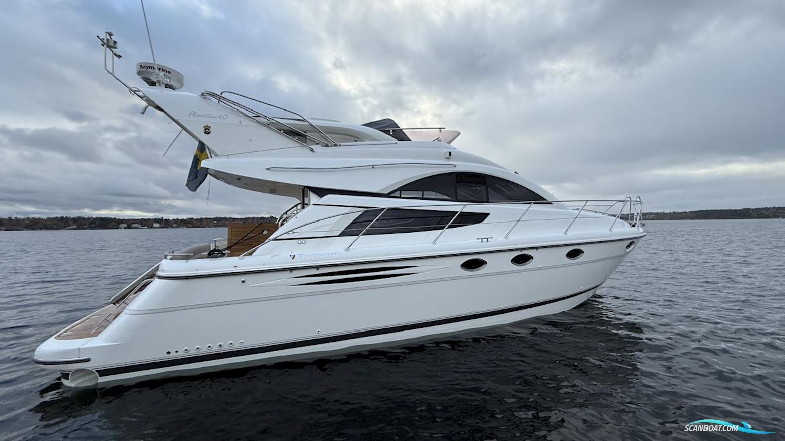 Fairline Phantom 40 Motorbåd 2003, med 2x Volvo Penta Tamd 63 Ca, 850h motor, Sverige