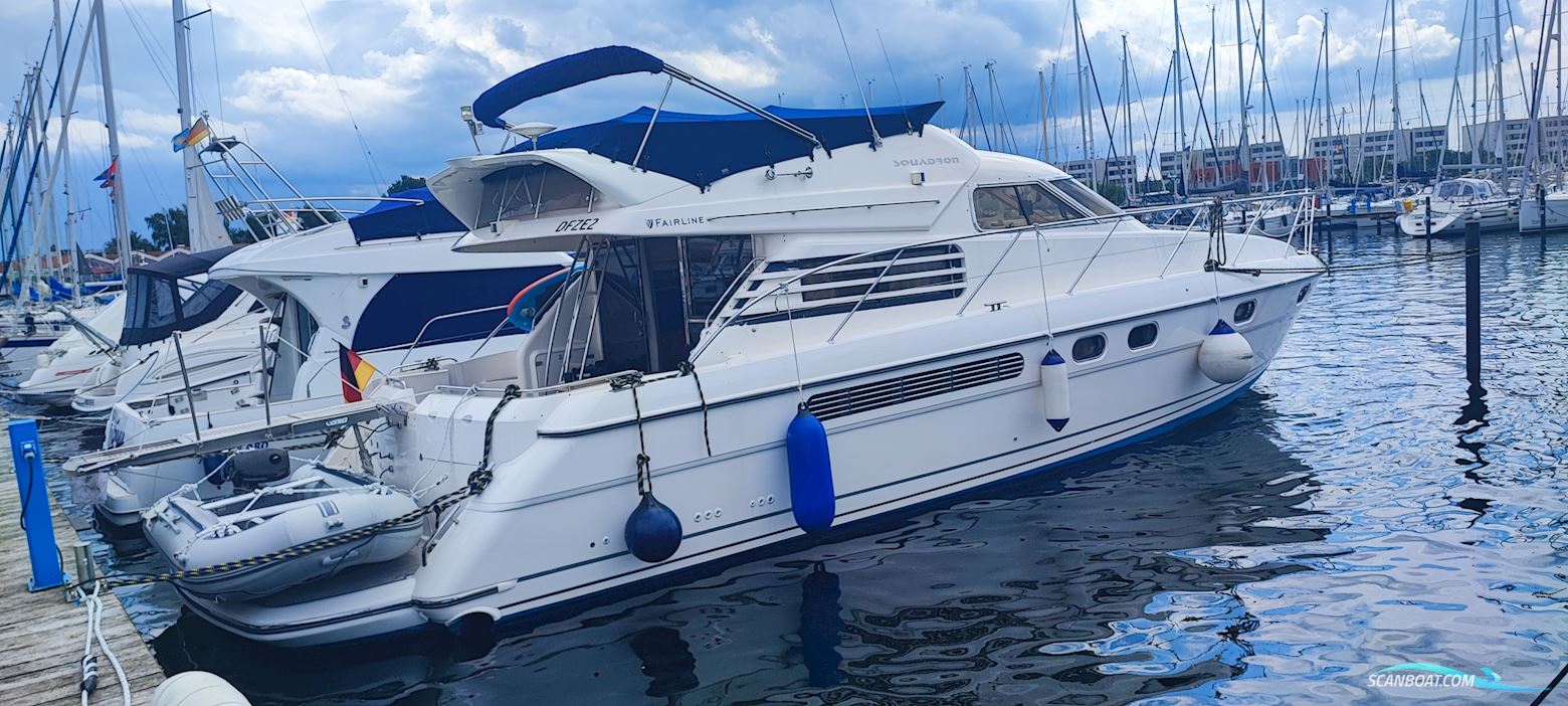 Fairline Squadron 50 Motorbåd 1997, med Volvo-Penta motor, Tyskland