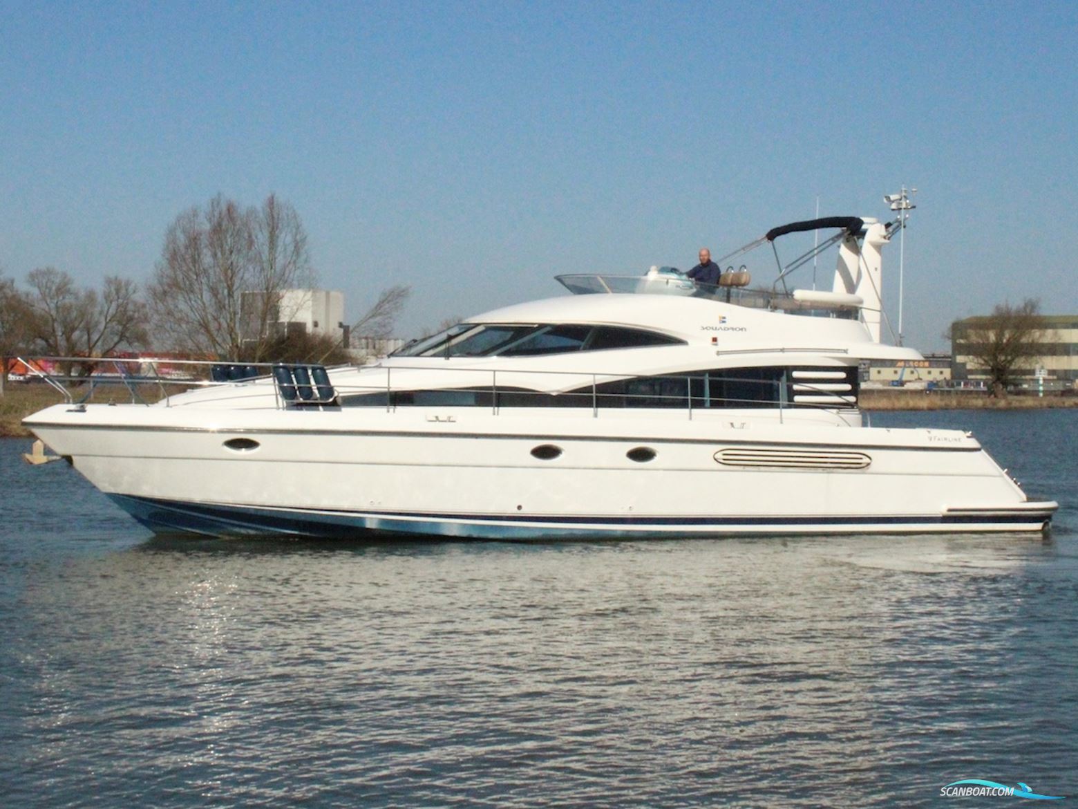 Fairline Squadron 52 Motorbåd 1999, Holland