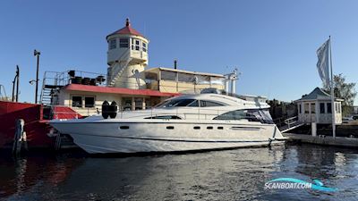Fairline Squadron 58 Motorbåd 2007, med 2x Volvo Penta D12 800 Ca 820h motor, Sverige