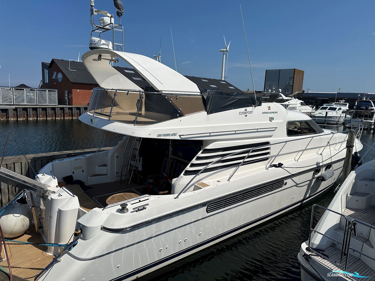 Fairline Squadron 59 Motorbåd 1995, Danmark