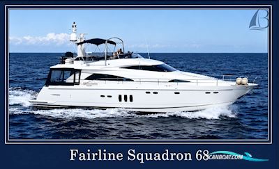 Fairline Squadron 68 Motorbåd 2006, med Man motor, Danmark