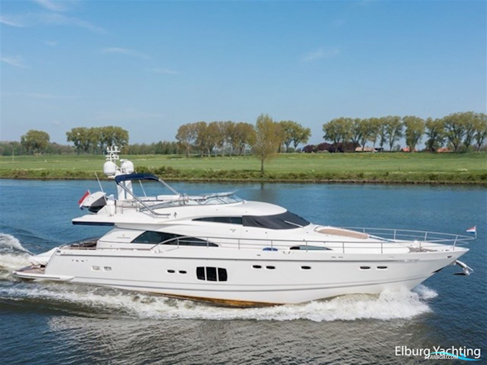 Fairline Squadron 78 - Custom - CVO  Motorbåd 2010, Holland