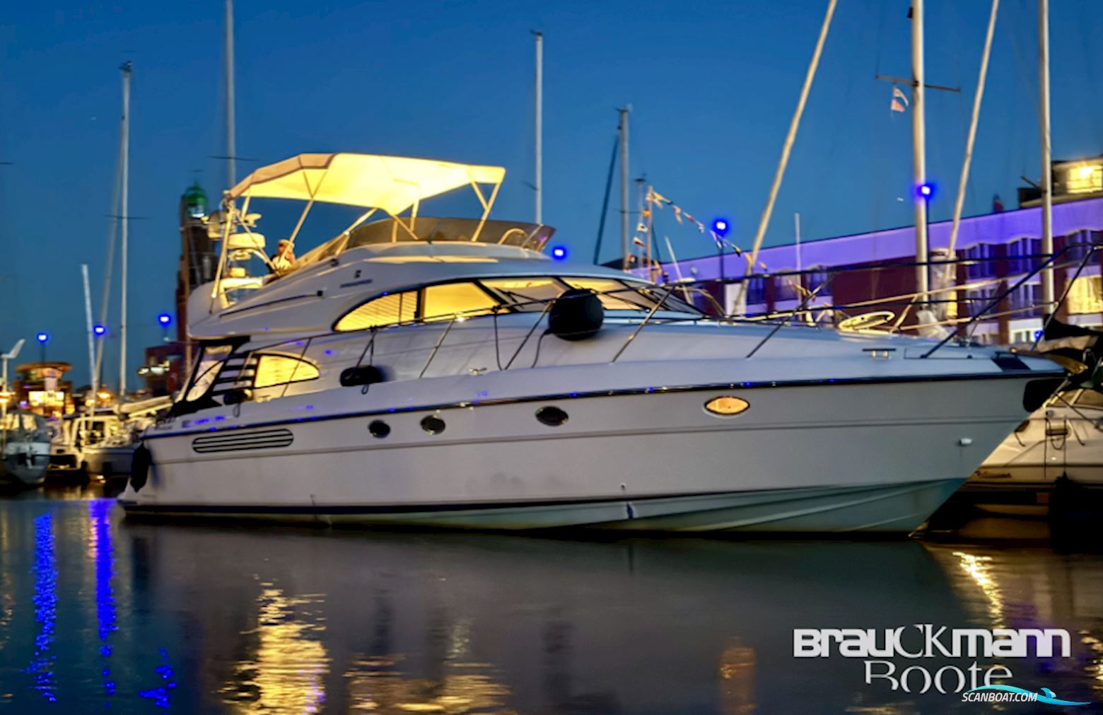 Fairline Squadron55 Motorbåd 2000, med Volvo Penta motor, Tyskland