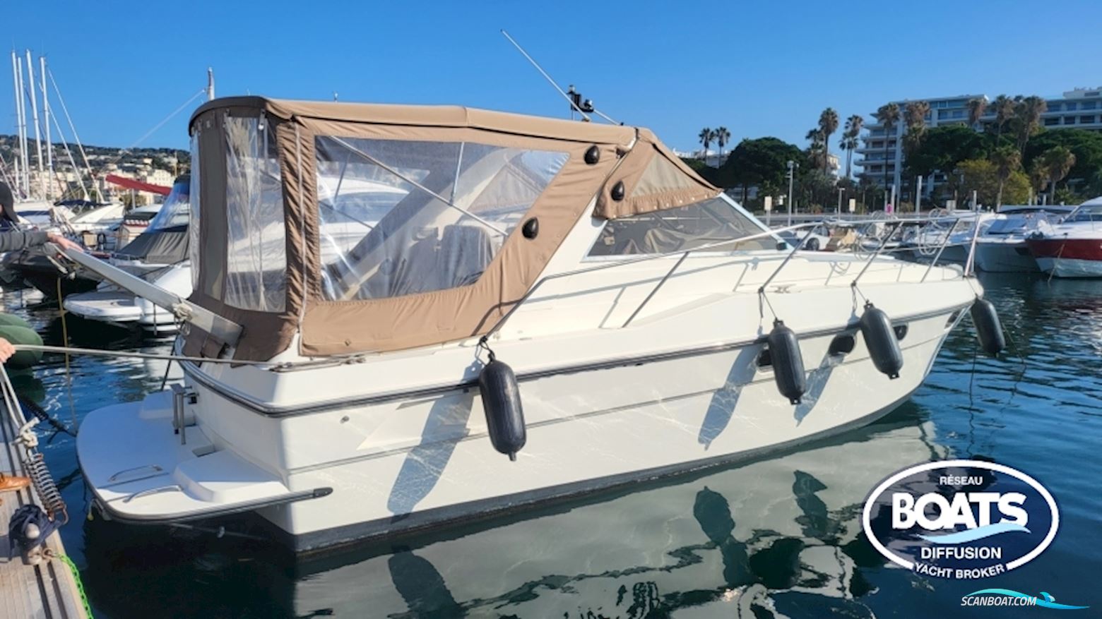 Fairline Targa 33 Motorbåd 1989, med Mercury motor, Frankrig