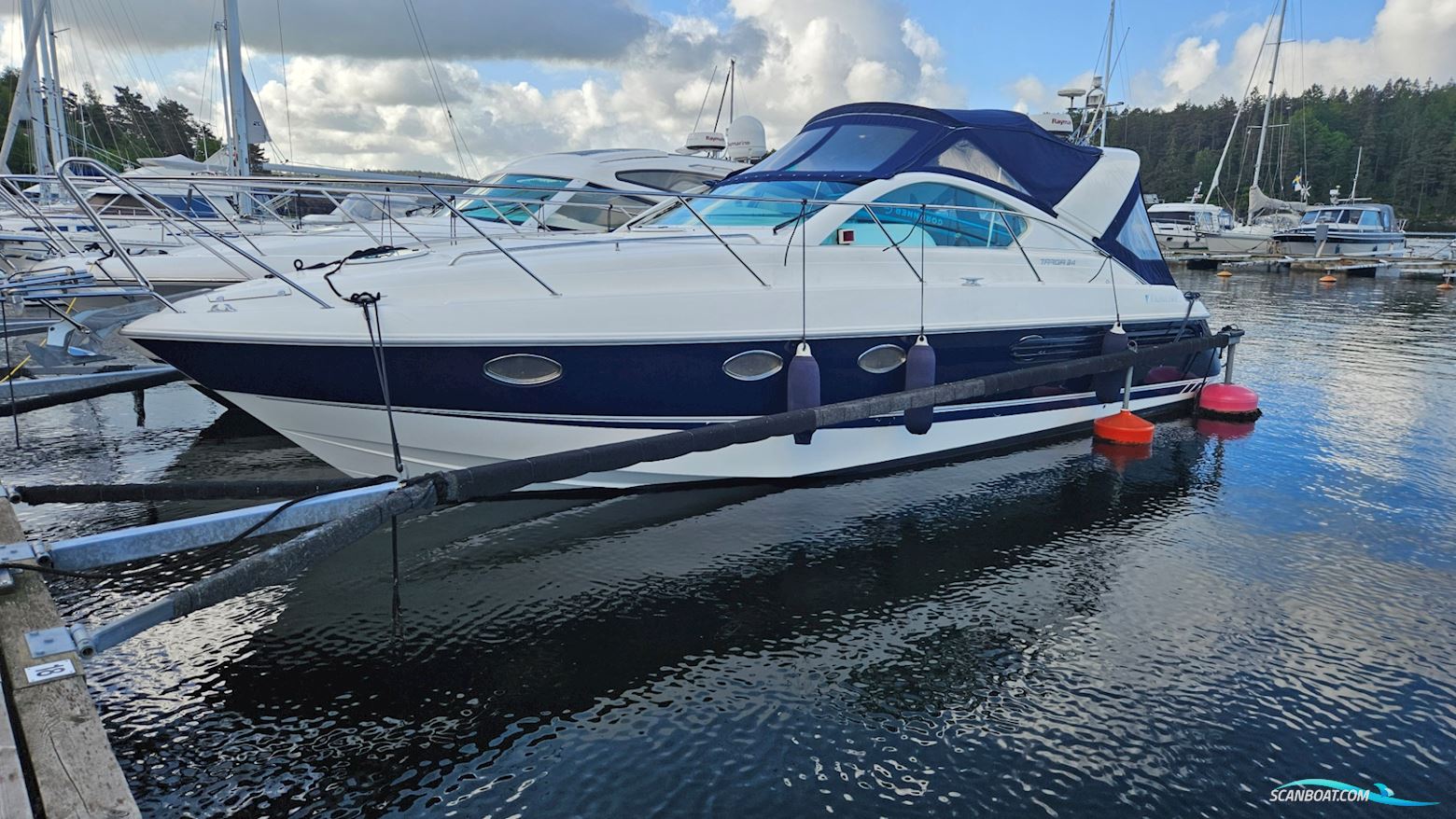 Fairline Targa 34 Motorbåd 2003, med Volvo Penta Kad43P motor, Sverige