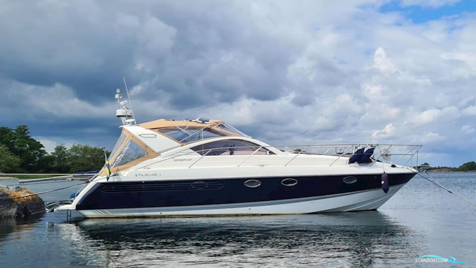 Fairline Targa 37 Motorbåd 2000, med Volvo Penta Kad 44P Edc motor, Sverige