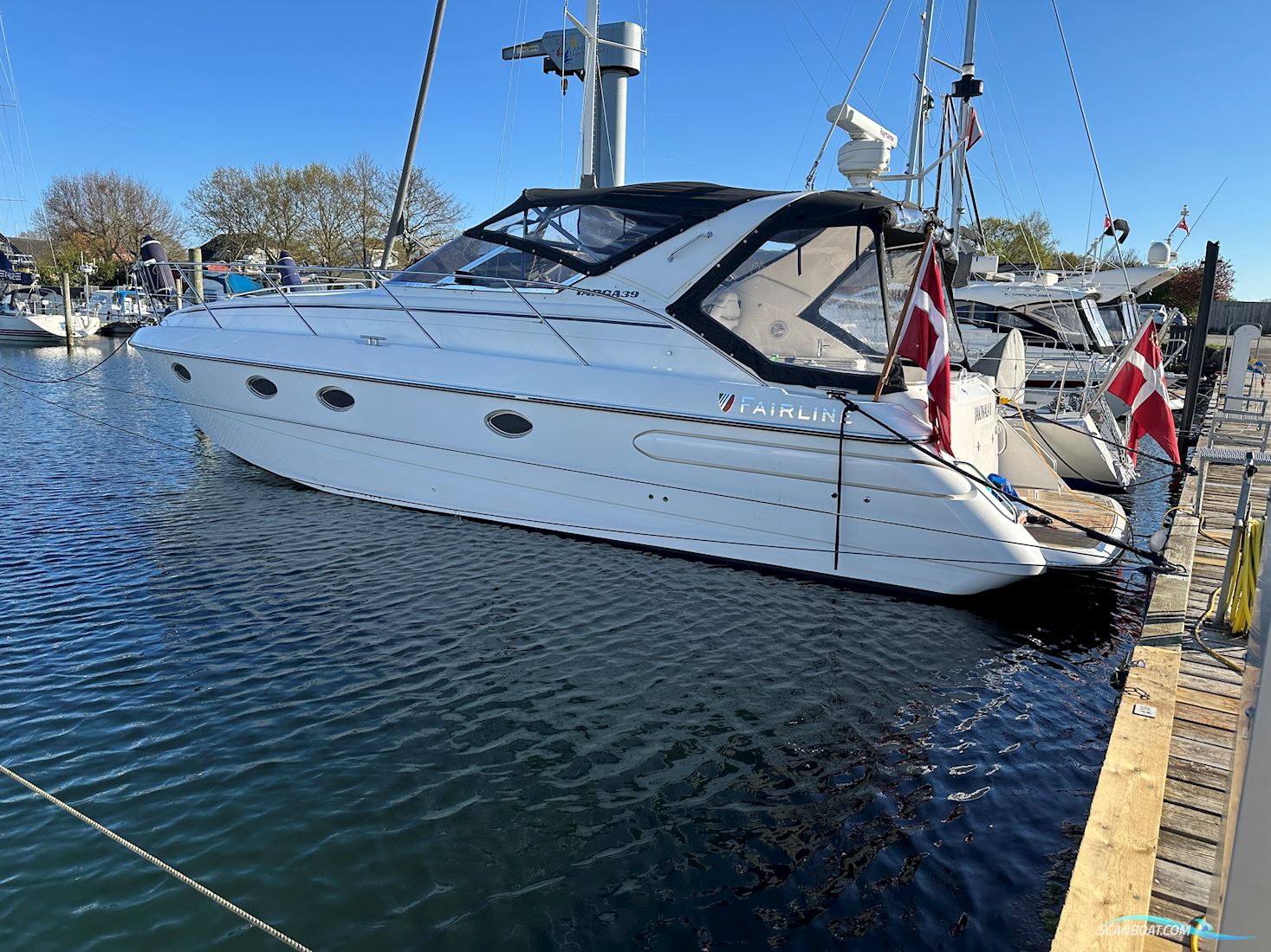 Fairline Targa 39 Motorbåd 1997, med Volvo Penta Kad42 motor, Danmark