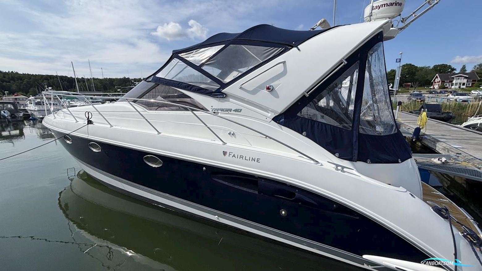 Fairline Targa 40 Motorbåd 2007, med 2x Volvo Penta D6 310 Ca,1100h motor, Sverige