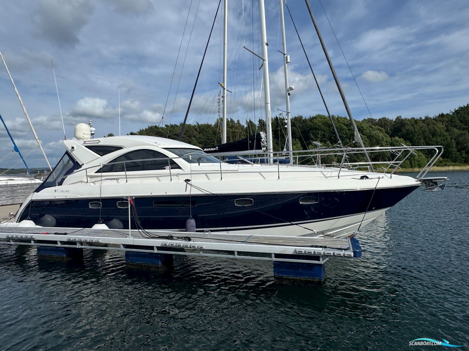 Fairline Targa 44 Motorbåd 2008, med Volvo Penta  2xD6 500/370 motor, Sverige