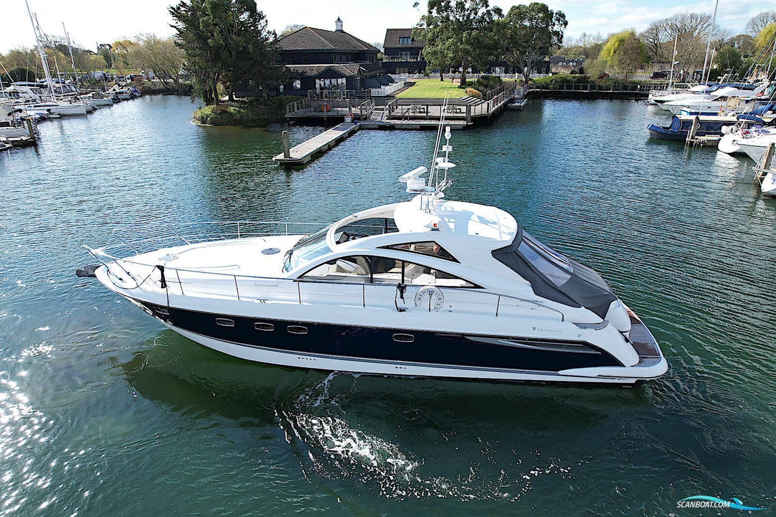 Fairline Targa 47 GT Motorbåd 2008, med Volvo D9 Edc motor, England