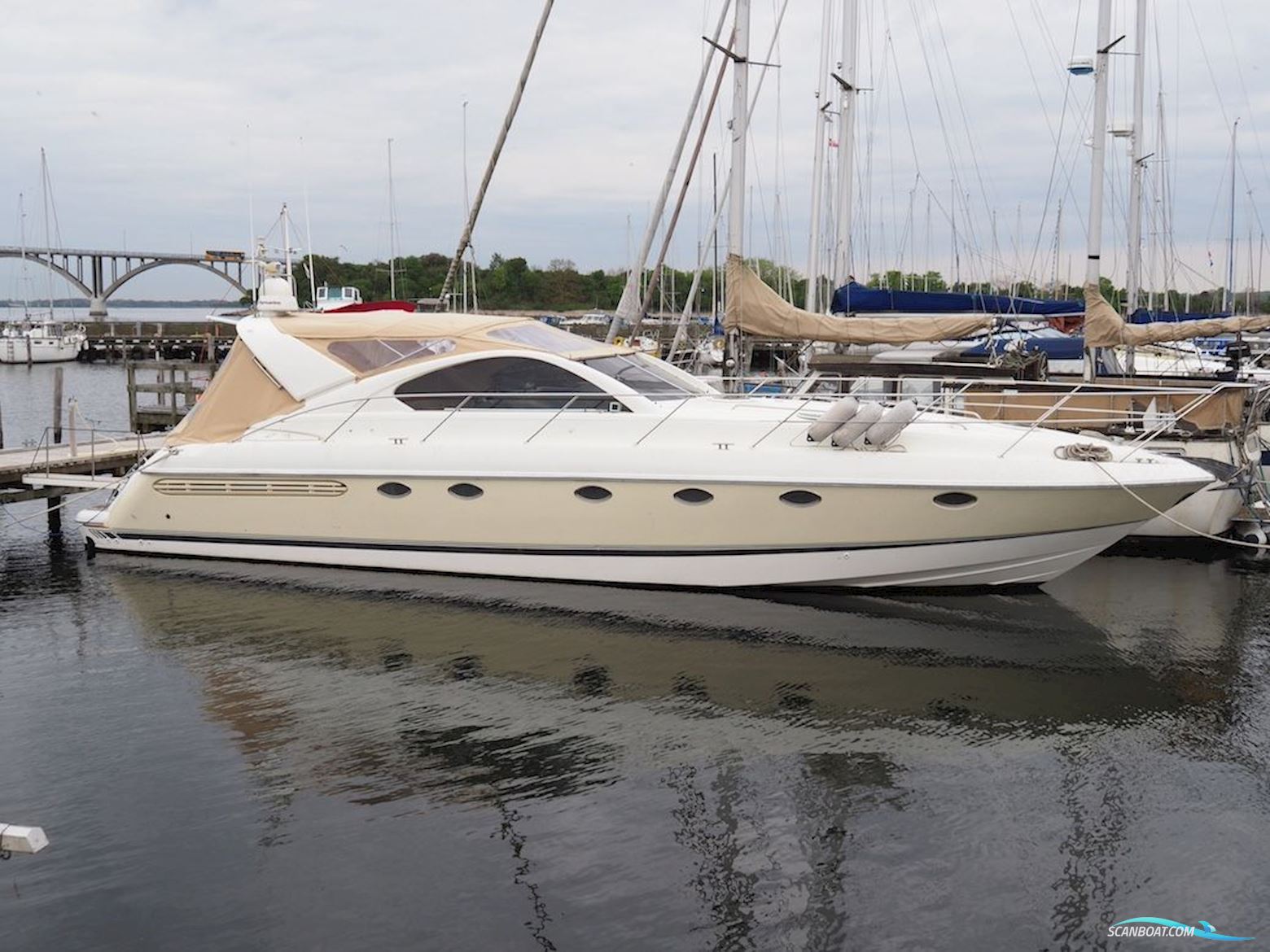Fairline Targa 48 Motorbåd 1997, med Caterpillar motor, Danmark