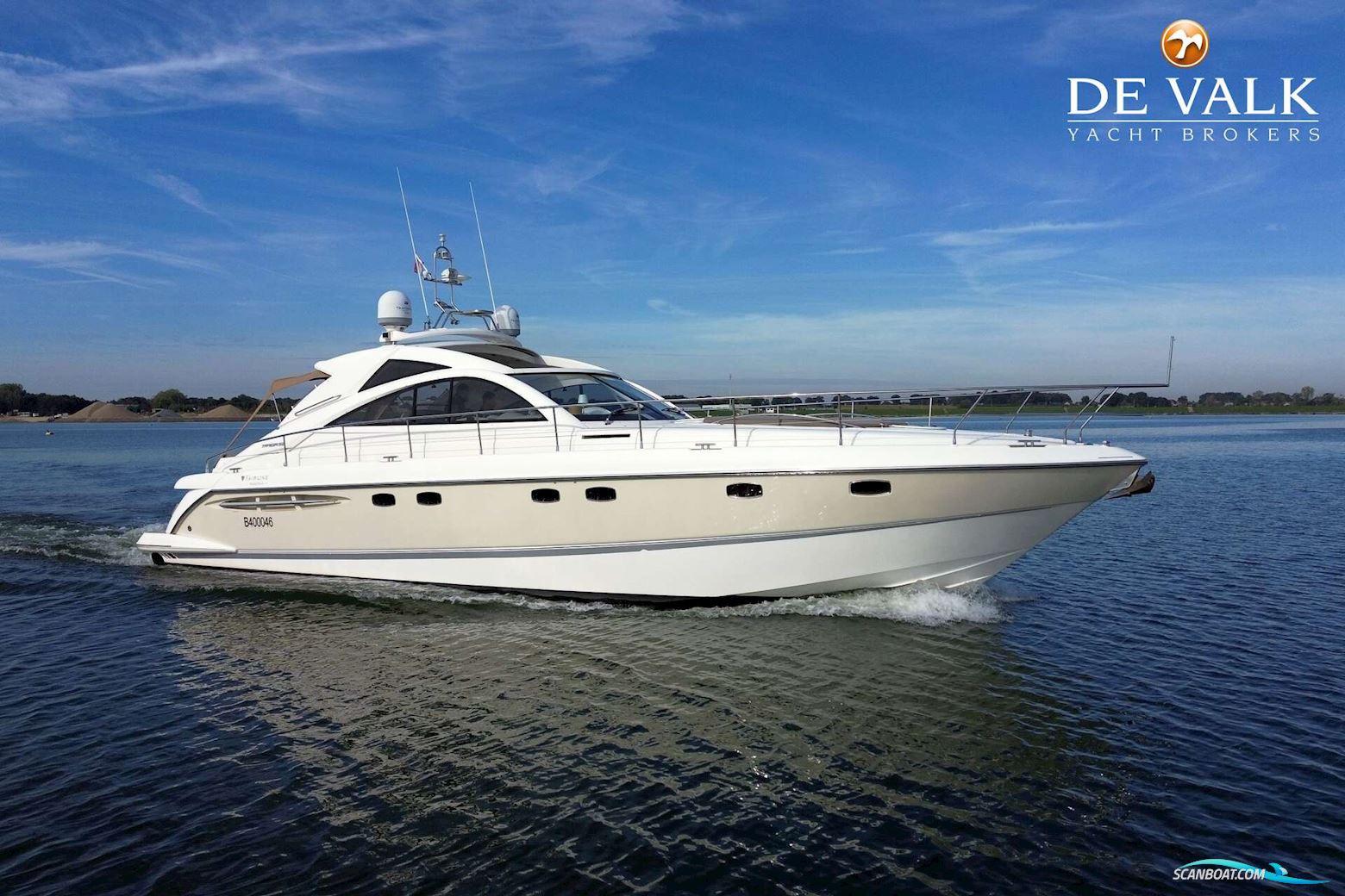 Fairline Targa 52 Gran Turismo Motorbåd 2007, med Volvo Penta motor, Holland