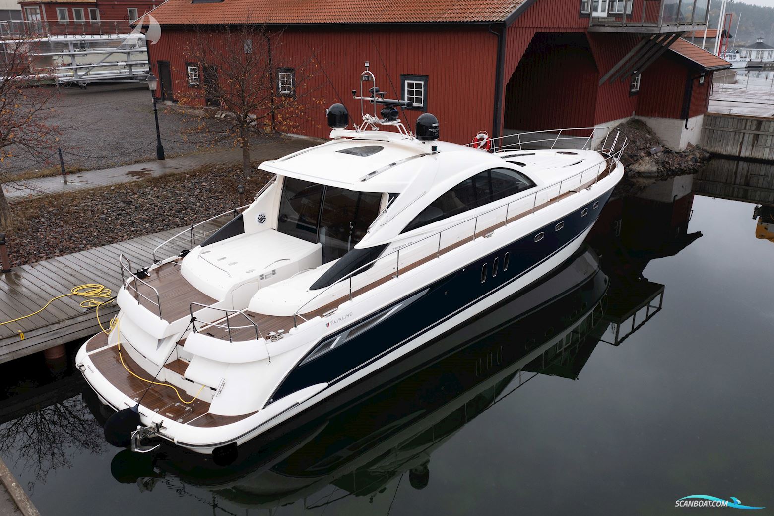 Fairline Targa 62 Gran Turismo Motorbåd 2005, med Caterpillar motor, Sverige