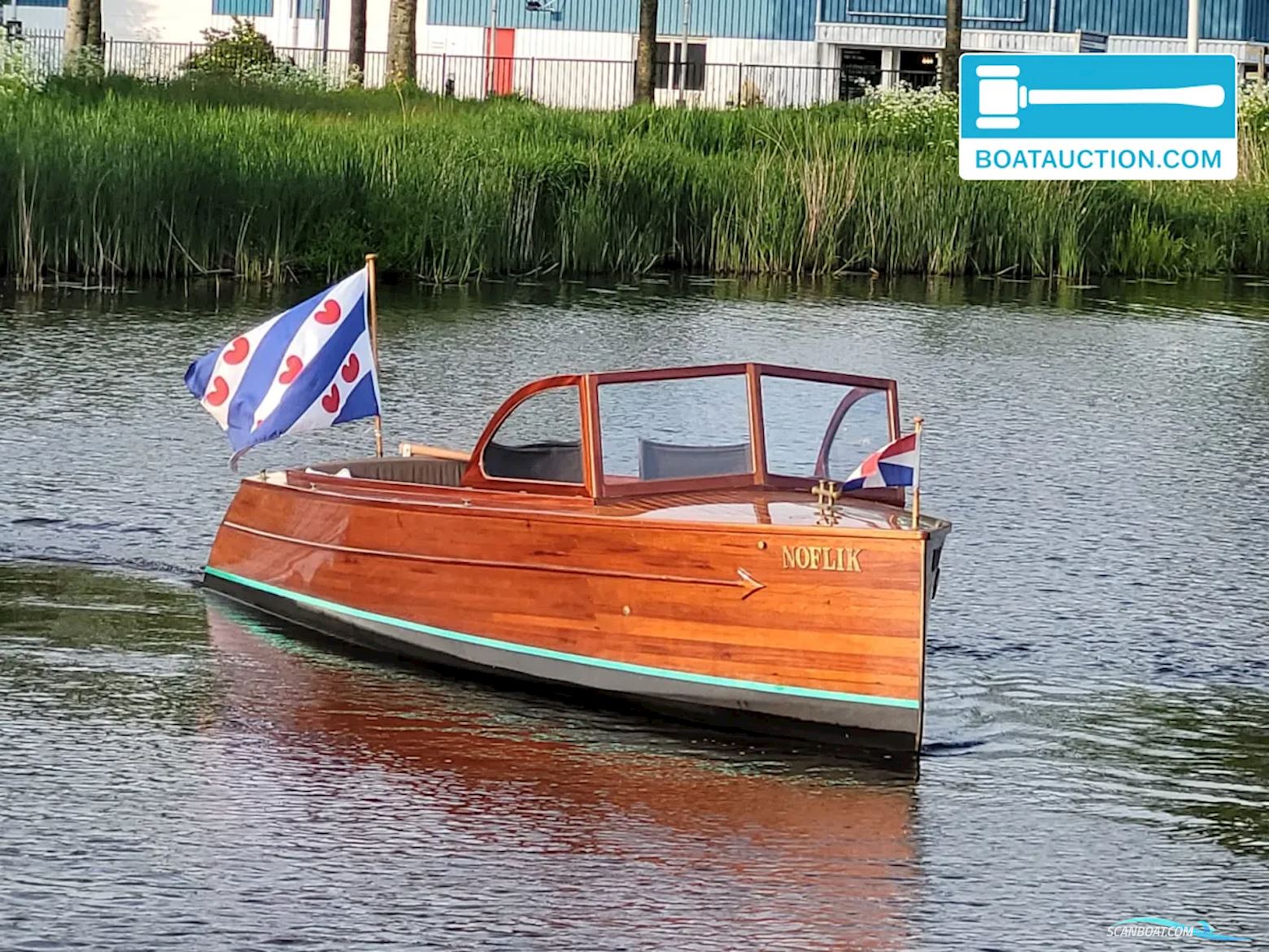 Fedi Notarisboot Motorbåd 1990, med Yanmar motor, Holland