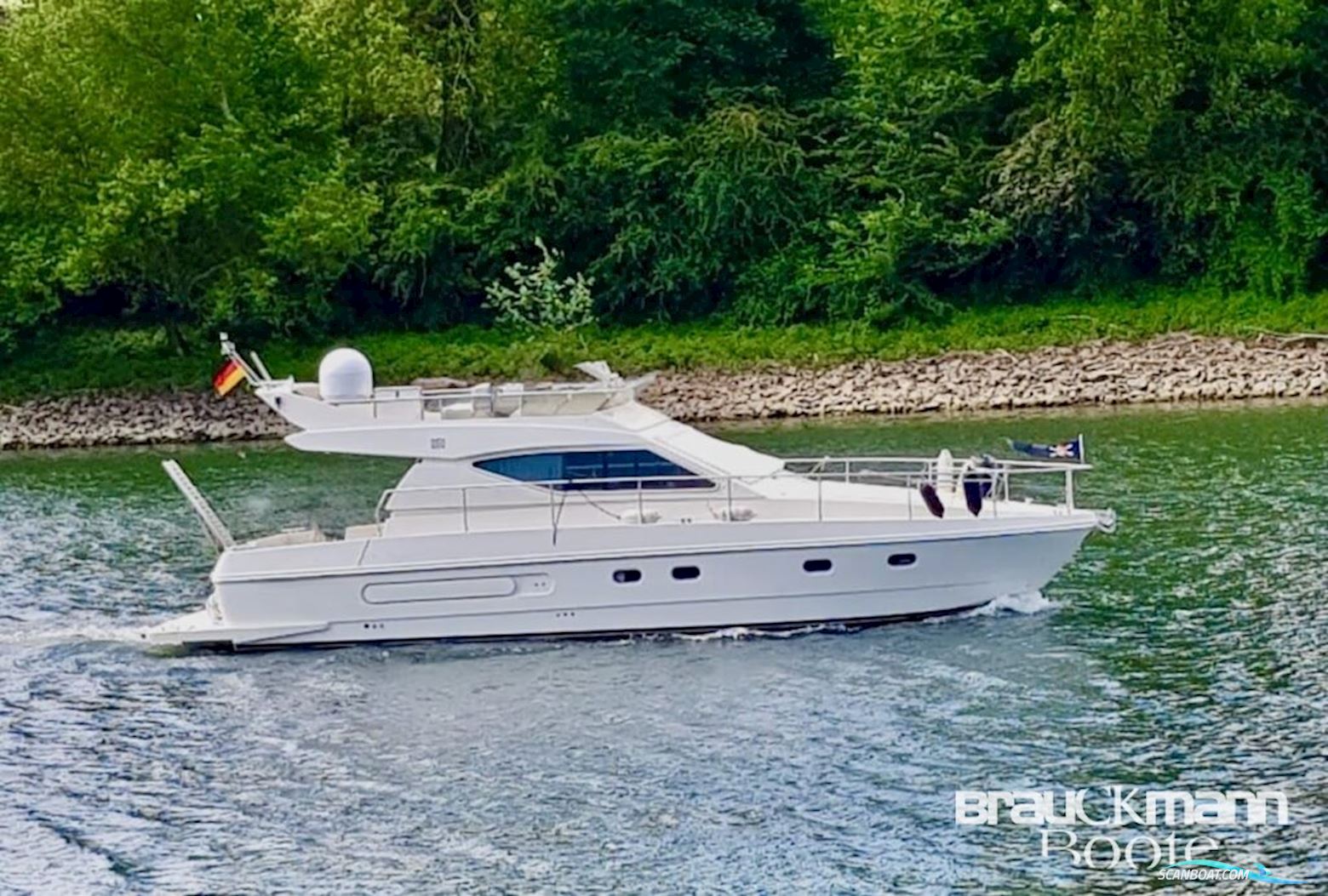 Ferretti 43 Fly Motorbåd 1998, med Caterpillar Inc. motor, Tyskland