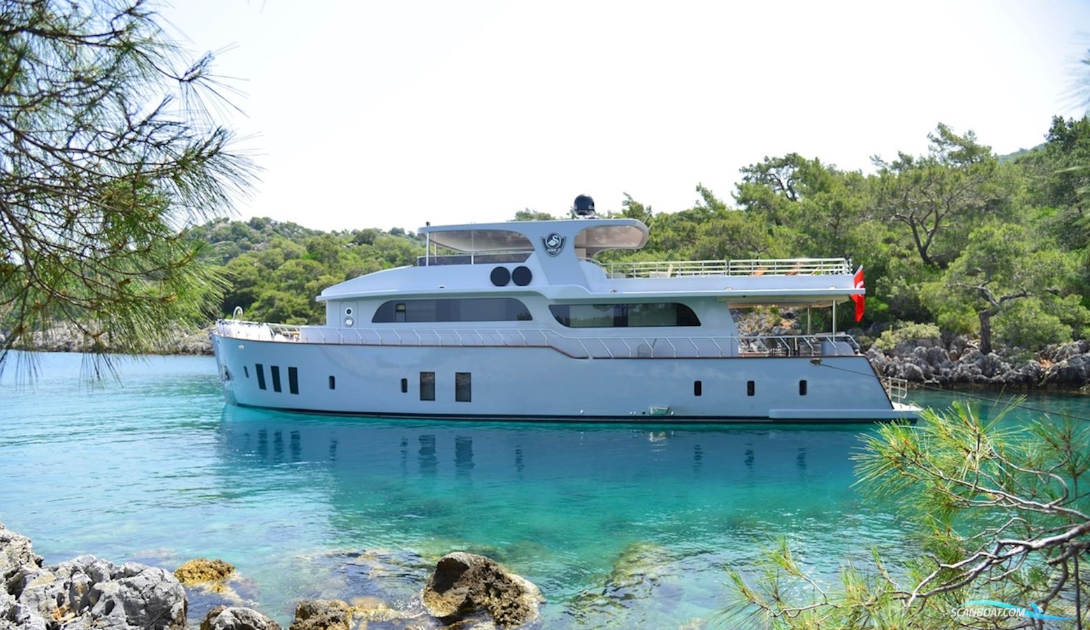Fethiye Shipyard MYSY Trawler 26M Motorbåd 2015, med Caterpillar C12 ACERT motor, Tyrkiet